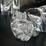 Pair of candlesticks Baccarat Aladin model