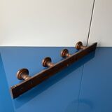 Vintage wall coat rack