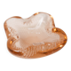 Murano ashtray, pink with bubbles, 1960, 7.5cm