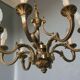 Chandelier bronze 8 branches