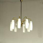 Lampe à Suspension en Laiton des Années 1960 provenant d'Autriche