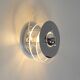 Pair of acrylic wall lamps by Jocelyne Trocmé for Galerie Oxar