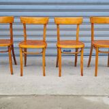 Set of 4 Baumann bistro chairs
