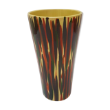 Hand - painted ceramic vase St-Clément - 50 years - perfect condition
