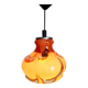 Lampe à suspension vintage en glaçure de Murano, Carlo Moretti, Italie, Jaren 1960