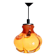Lampe à suspension vintage en glaçure de Murano, Carlo Moretti, Italie, Jaren 1960