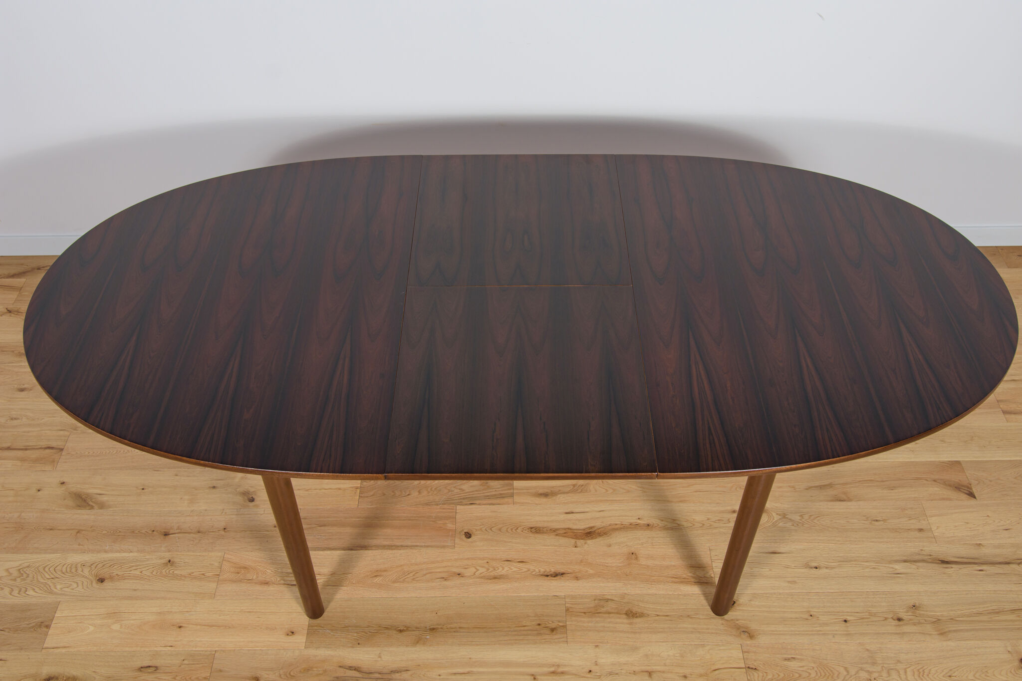 Oval Rosewood Extendable Dining Table from McIntosh, 1960s