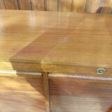 curtained filing cabinet