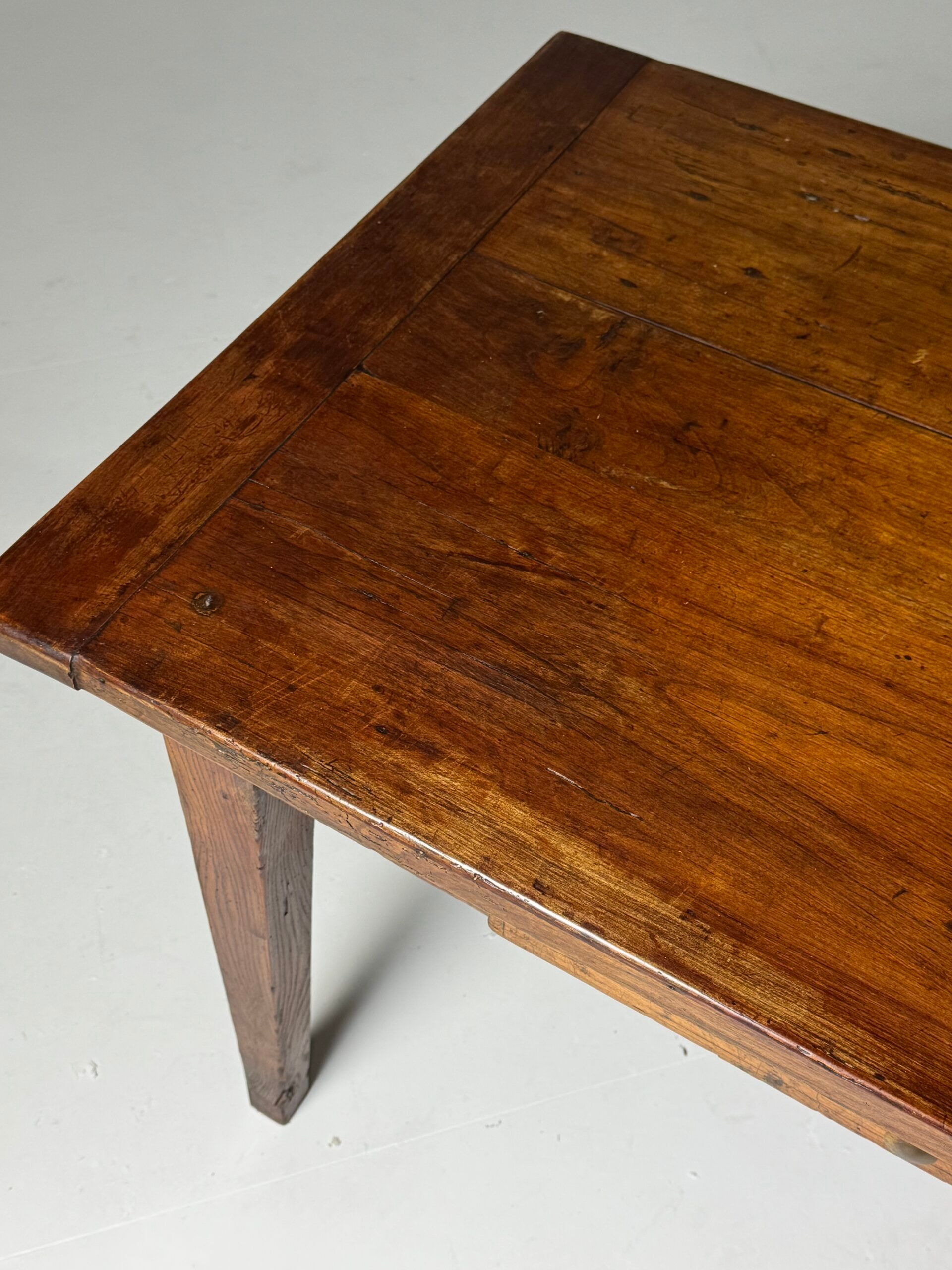 Table de ferme française de 292 cm