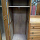 Asymmetrical wardrobe wardrobe Art-Deco style, 1930s