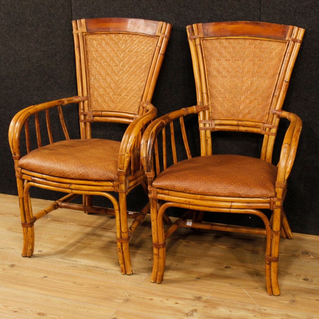 Pair of armchairs stamped Kalma Ramón Castellano