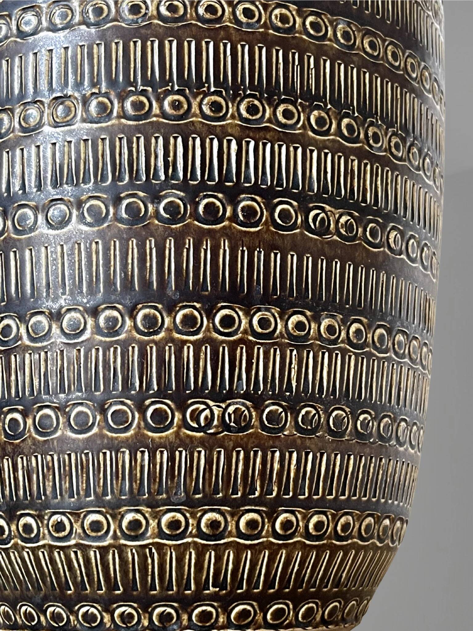 Large vase Dümler & Breiden 114-35 West Germany – Vintage ceramic 35 cm