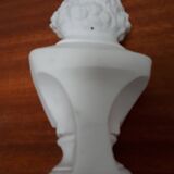 Bust Beethoven biscuit porcelain foot shower