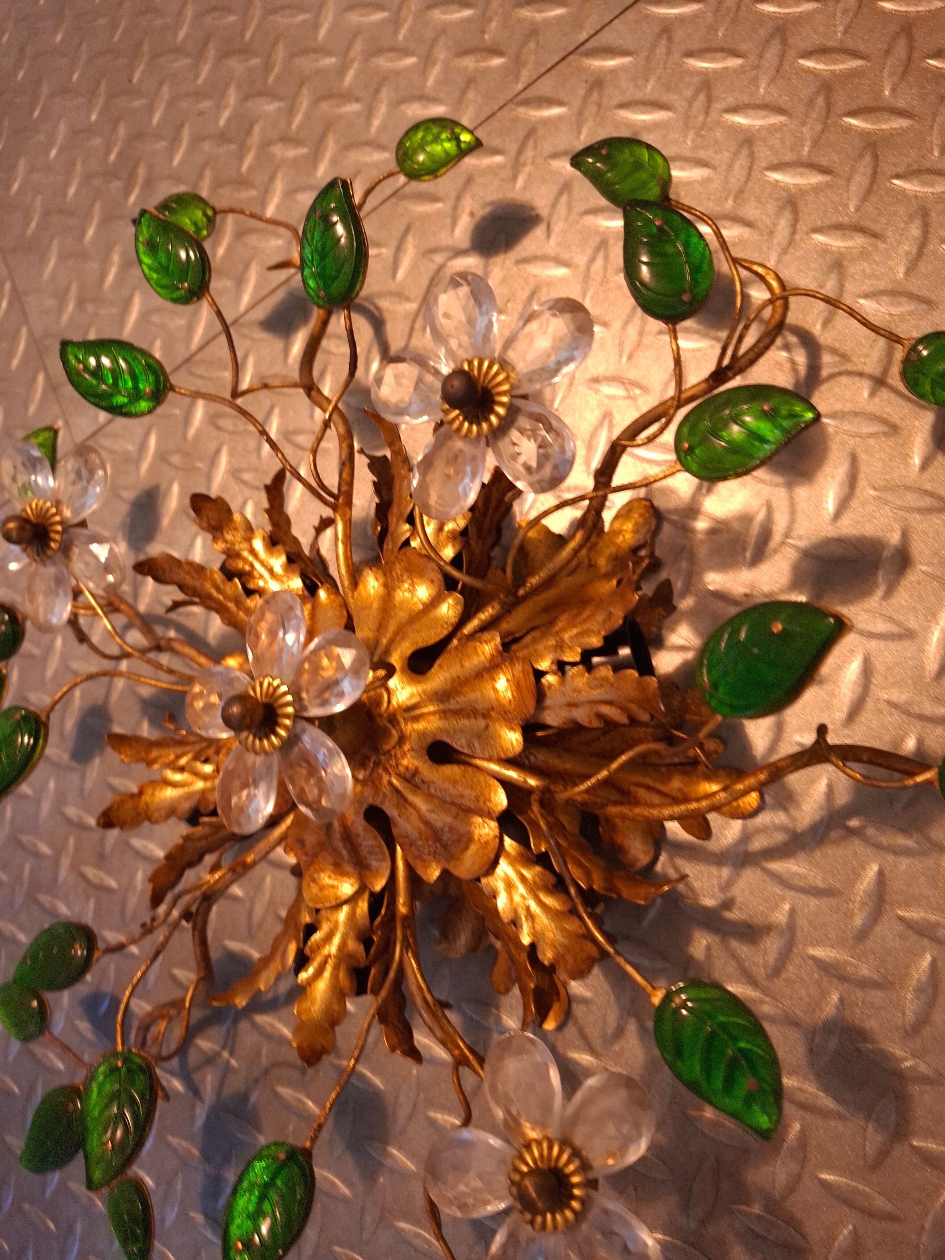 Murano ceiling light by Banci Firenze