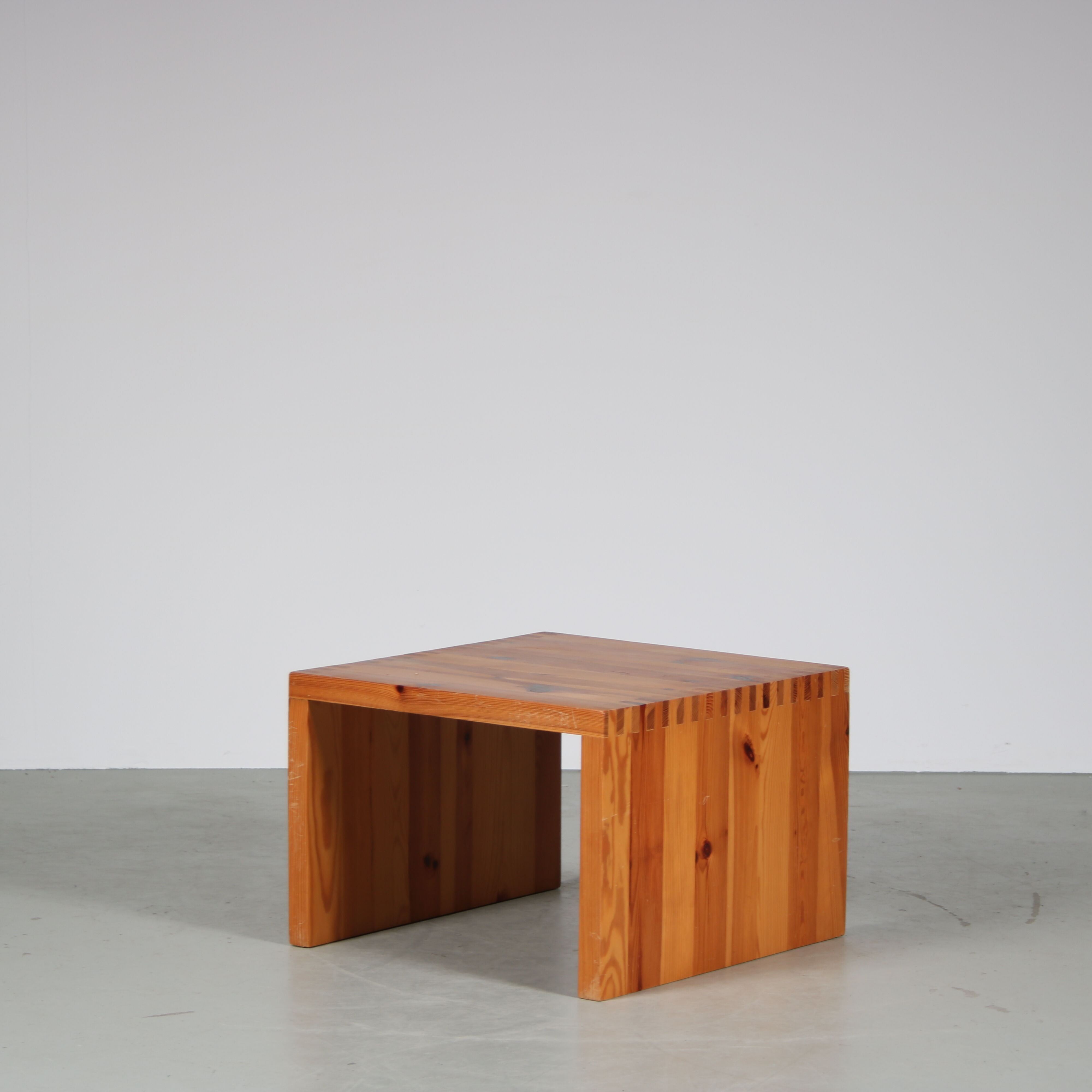 1960s Ate van Apeldoorn bench or coffee table for Houtwerk Hattem, Netherlands