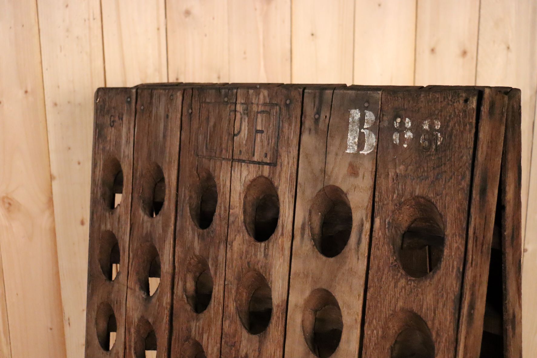 Old bottle holder
