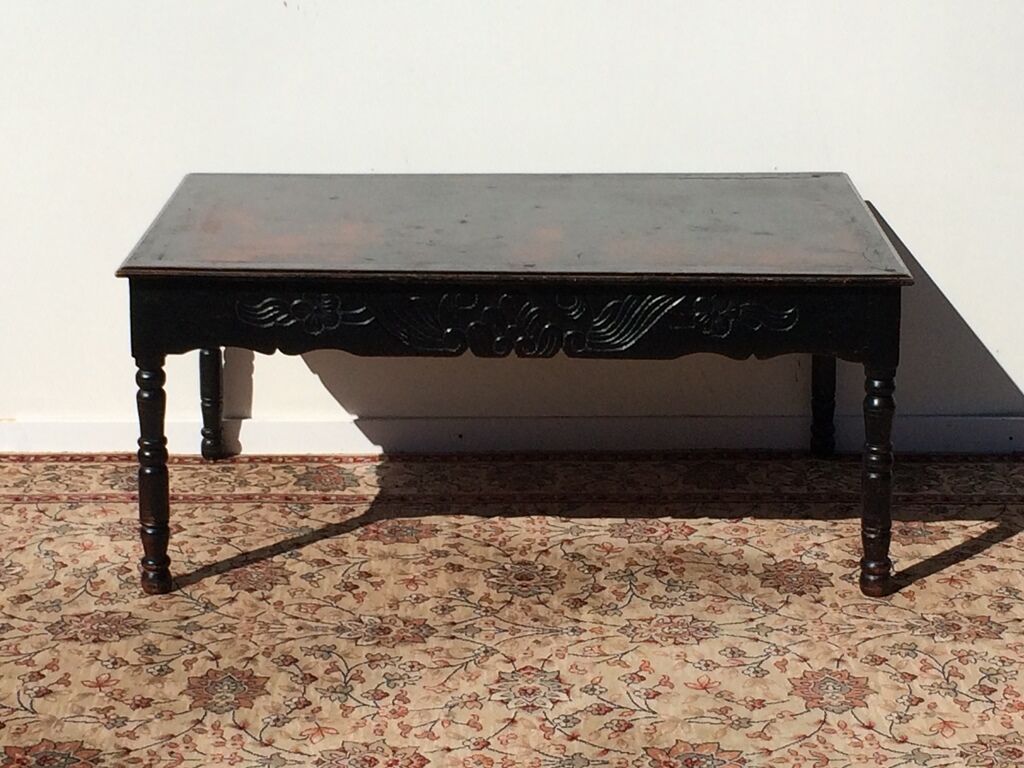 Indonesian colonial style coffee table