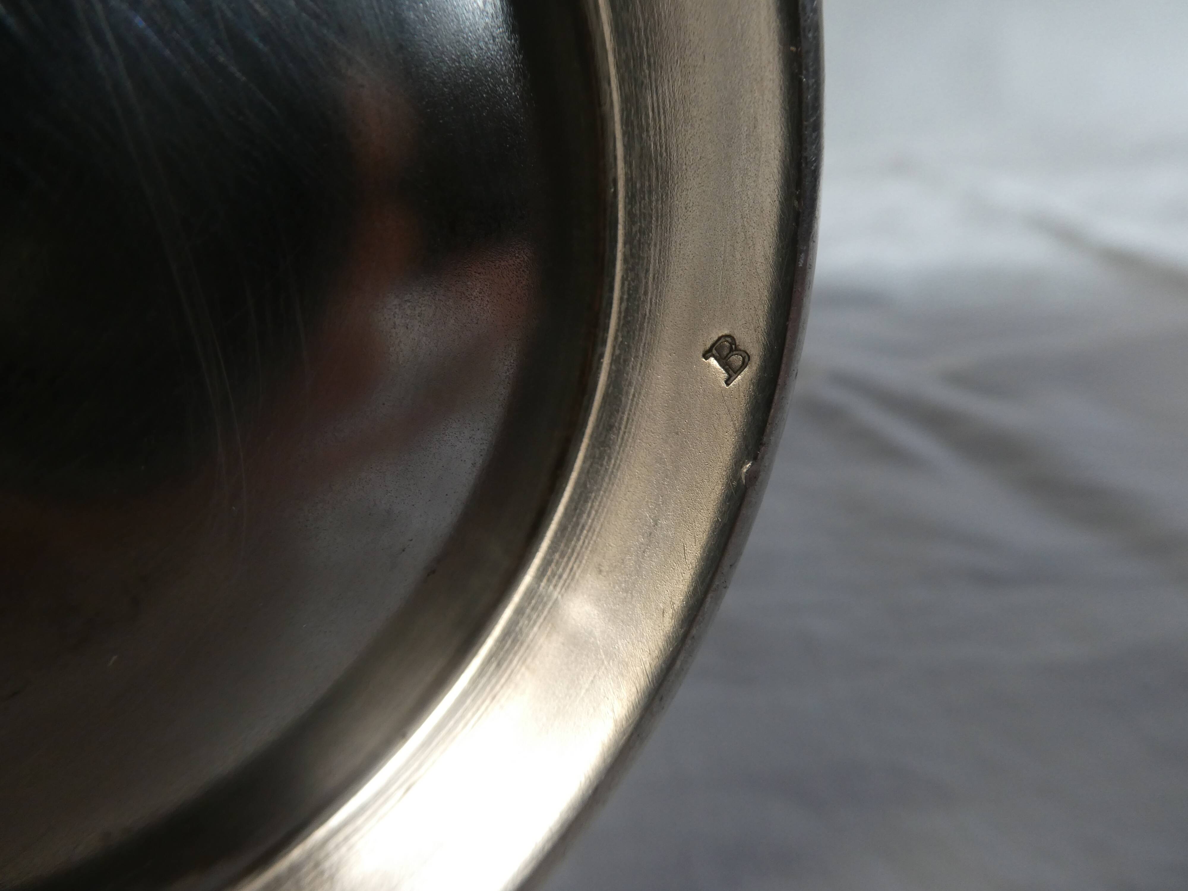 Christofle teapot, coffee pot silver-plated metal 19th art nouveau