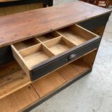 Counter beginning XXth patinated