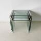 Ensemble de trois tables gigognes T35 de Galotti & Radice 1975