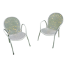 Paire de fauteuils de jardin Emu années 70