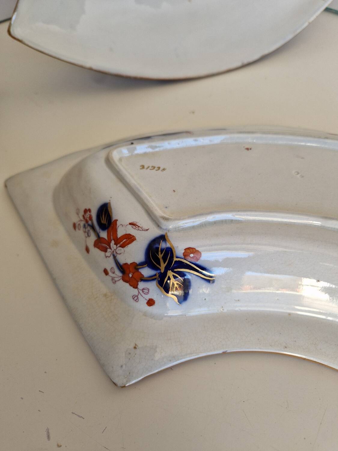 Set of 2 ceramic vegetable dishes, to be defined