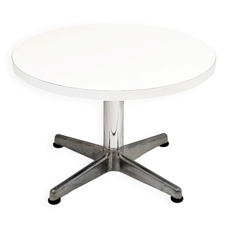 Vintage coffee table 1960 formica aluminium steel chrome dlg eames 60s 1960s