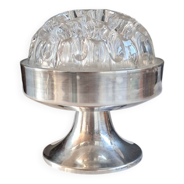 Silver-plated metal flower stakes