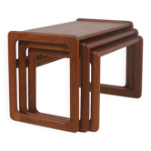Set of Danish nesting tables in teak, 1960s