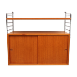 60s string wall unit in teak