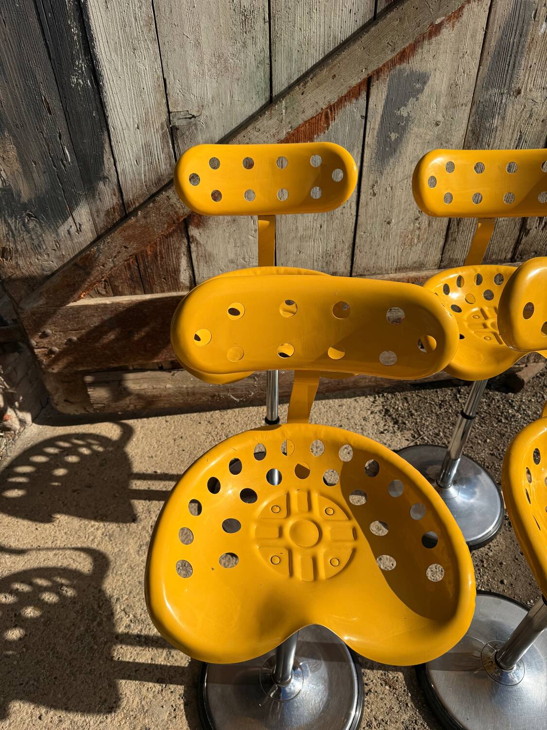 4 tabourets par Etienne Fermigier pour Mirima