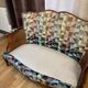 Louis XV style banquette