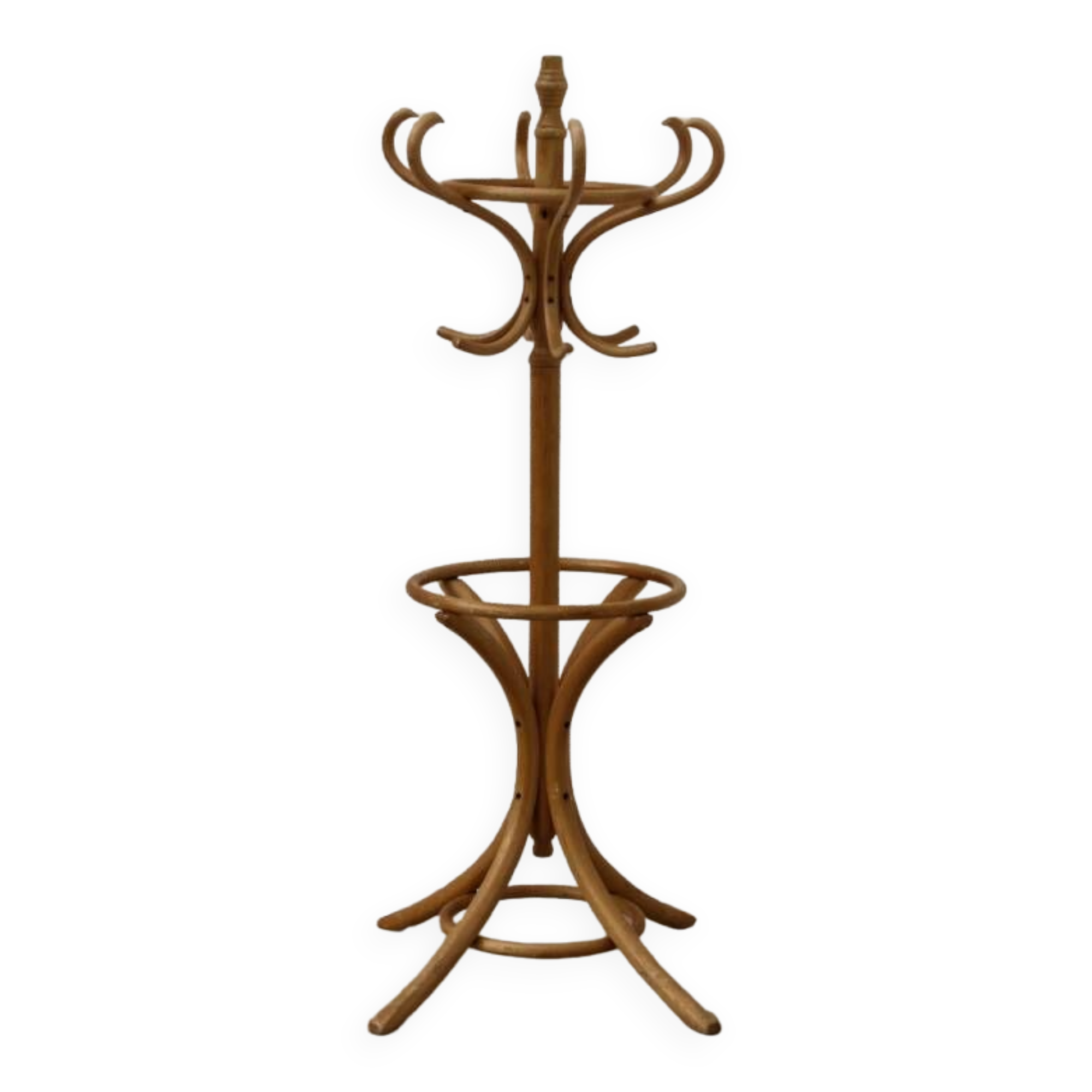 Bentwood coat rack, children's size