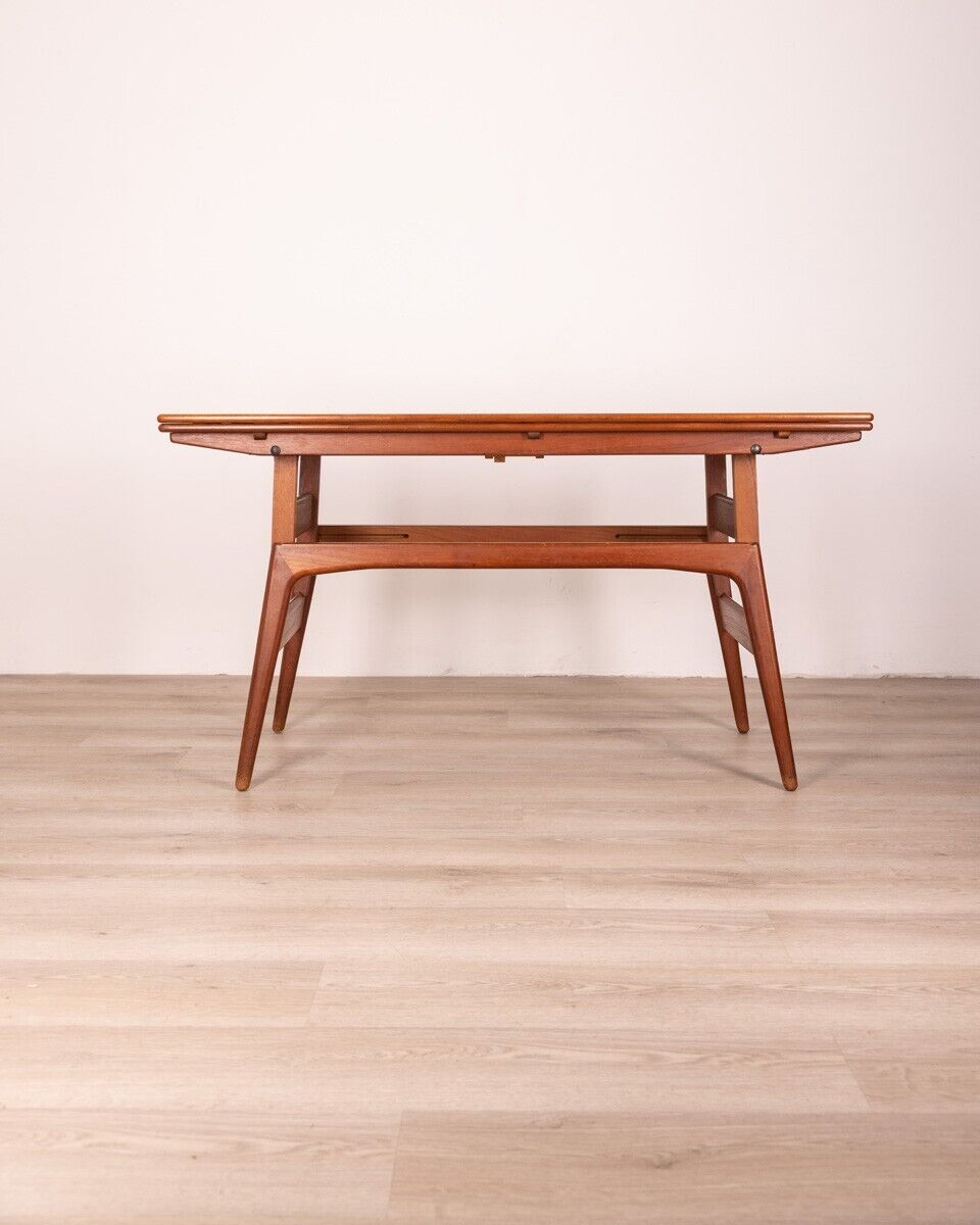 1960s Vintage Copenhagen Coffee Table in Teak Wood Danish Design