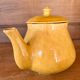 Ochre coffee set signed G. Platon Vallauris