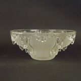 Signed ezan france frosted glass icicle shades set of 3 – art deco lighting