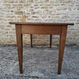 Oak farmhouse table