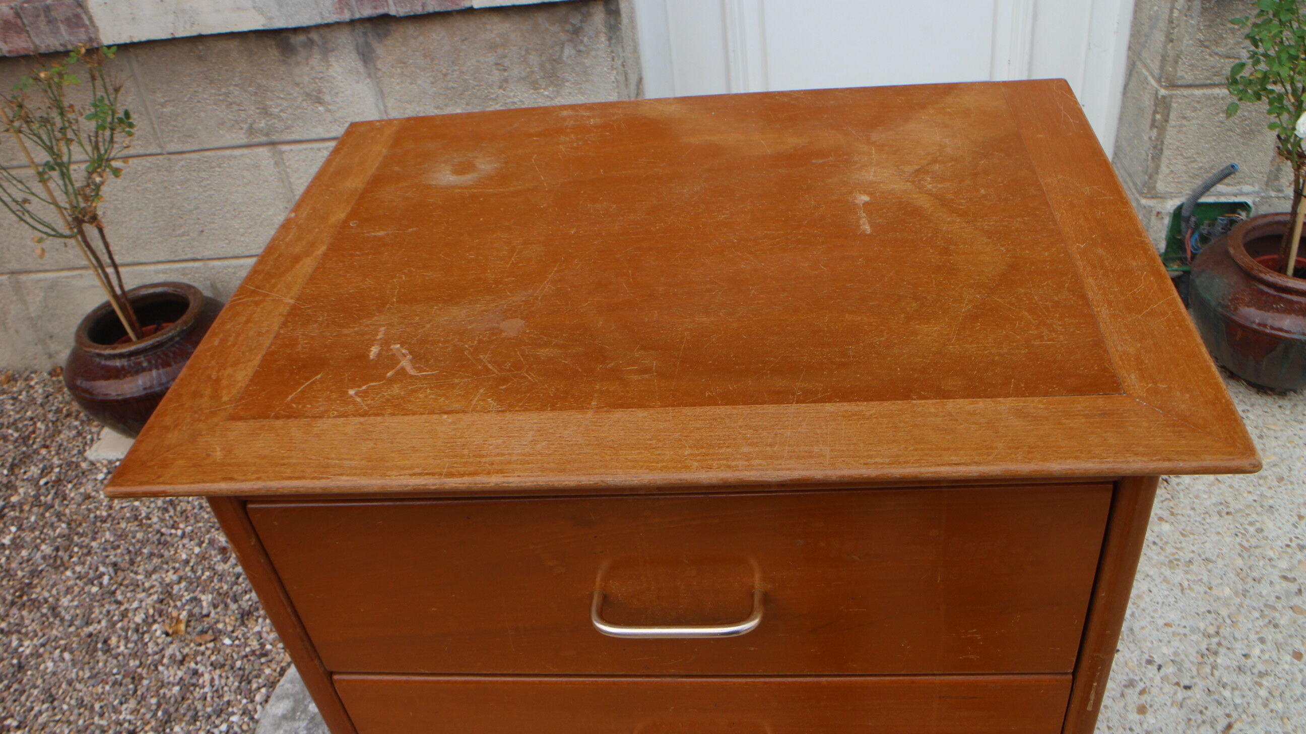 Chiffonnier pieds compas vintage