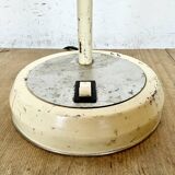 Beige industrial gooseneck table lamp, 1960s
