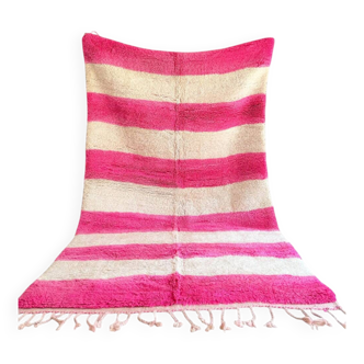 Tapis berbère beni ouarin fait main traditionnelle taille 150 x 250 cm