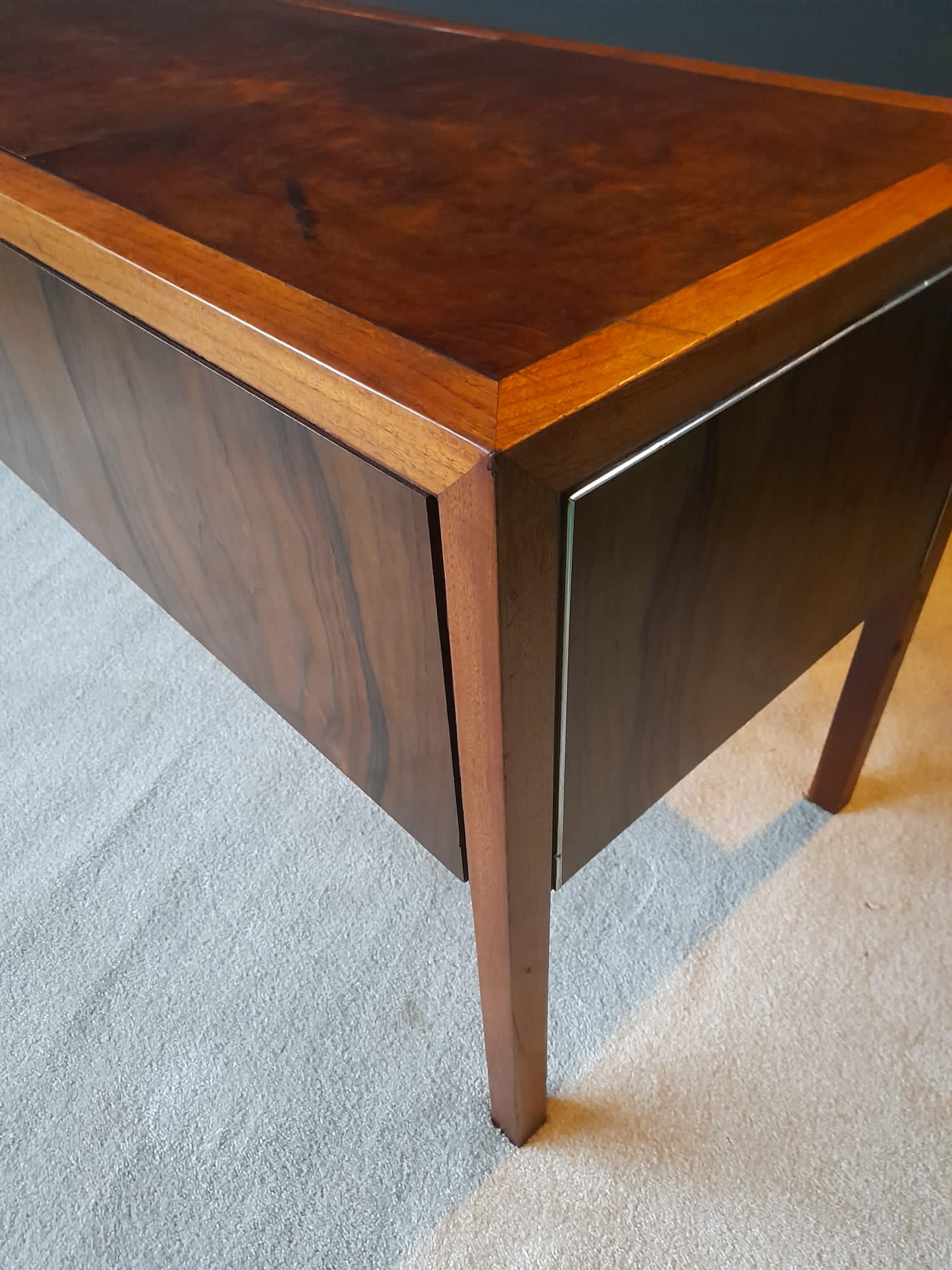 Walnut bramble sideboard Biltrite Canada 1970