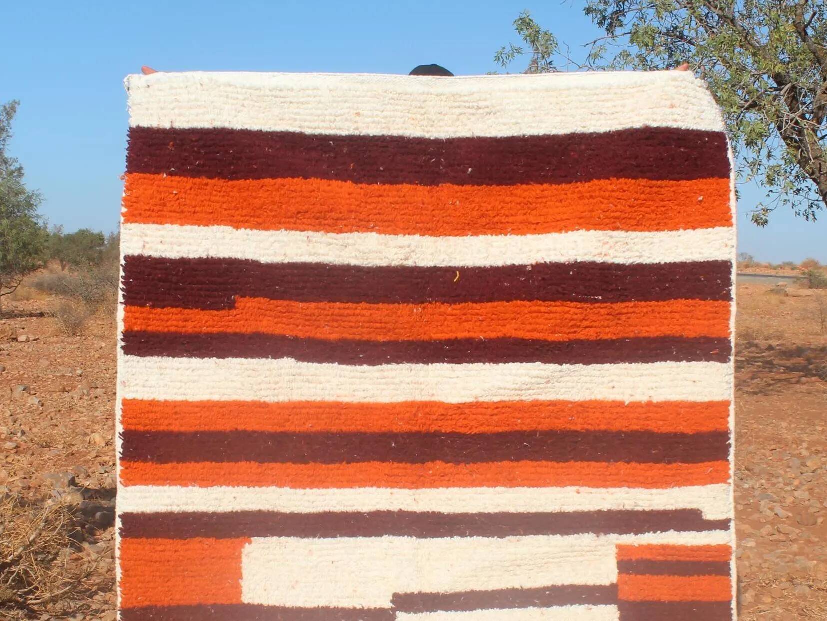 Handwoven Moroccan rug 2.5 x 1.5 m