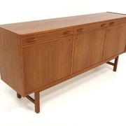 Enfilade scandinave en teck, Tibro Ulferts, Suède, 1960