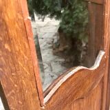 Old semi-glazed wardrobe