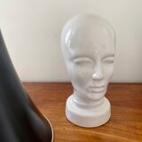 Ceramic marotte hat head West Germany