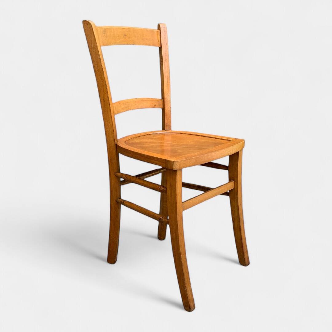 4 vintage Luterma bistro chairs 1940