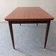 Scandinavian extendable teak dining table from the 50s/60s