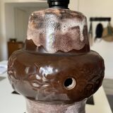 Lampe en céramique années 70