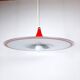 Red Suspension Mid-Century, Italy, 1960s