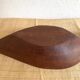 Wooden plate sculpted piece